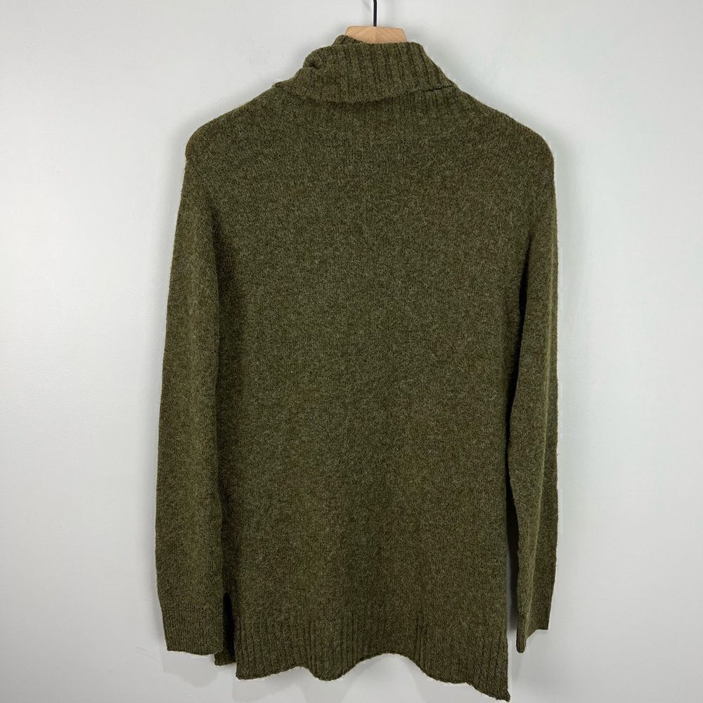BP Olive Night Green Turtleneck Sweater - Picture 7 of 8